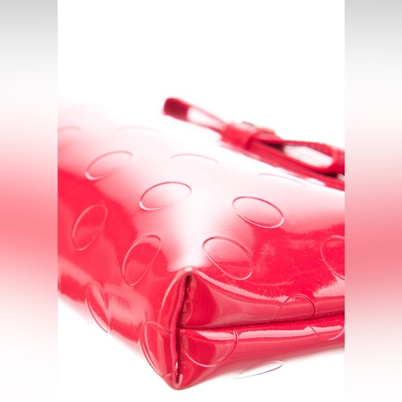 Last 1 ♠️ Kate Spade Camellia Street Amy Red Vinyl Cross Body Bag - Picture 6 of 7